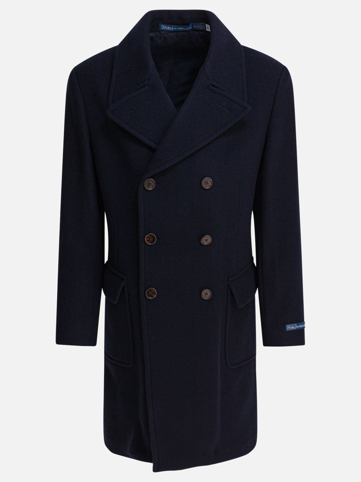 Cappotti lunghi Solid colour  Blu - Polo Ralph Lauren Uomo | PDP | VIETTI Online Store | Zoom-Modal
