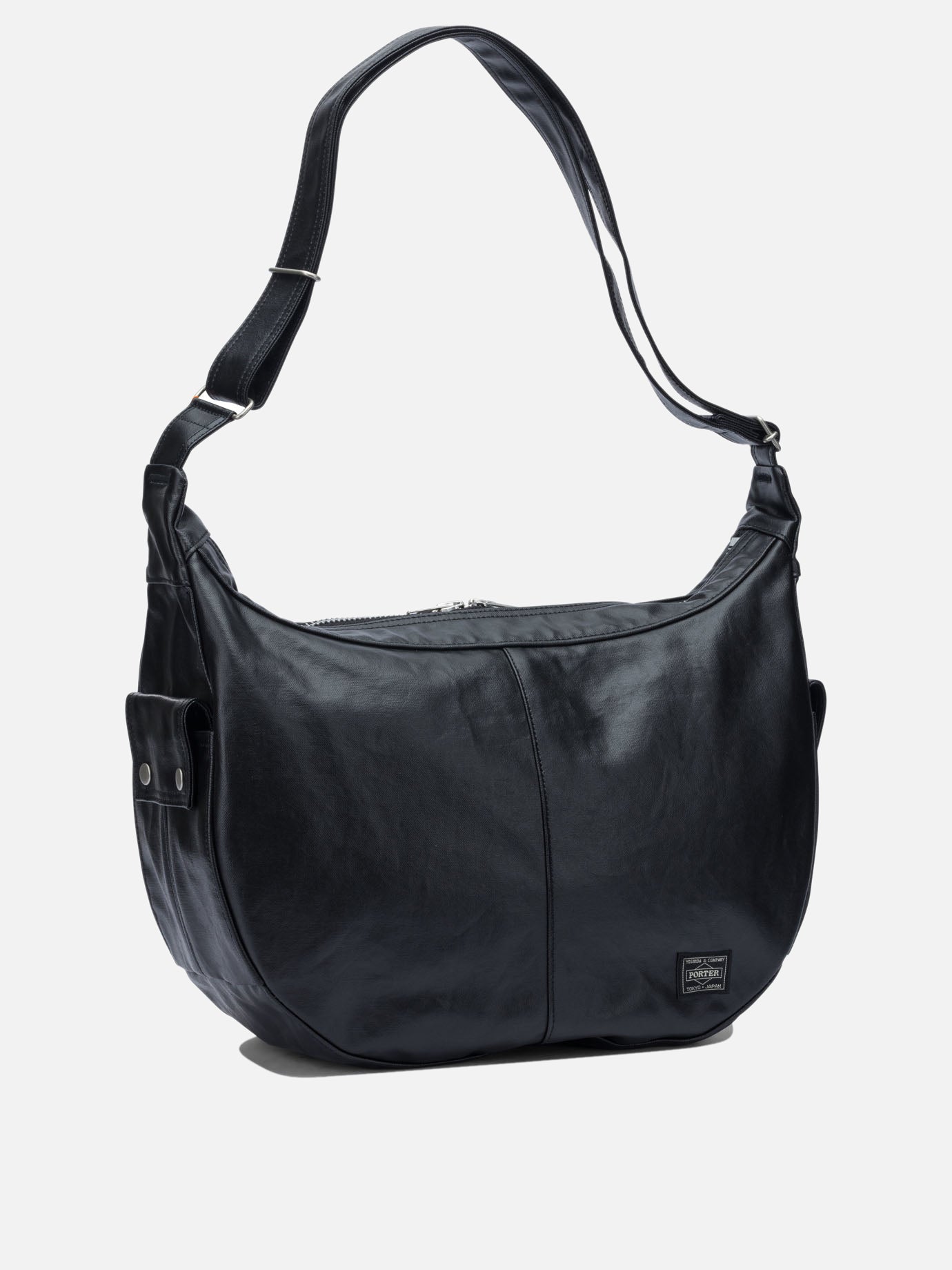 Medium bags 100% cotton canvas  Black - Porter-Yoshida & Co Men | PDP | VIETTI Online Store | Zoom-Modal_2
