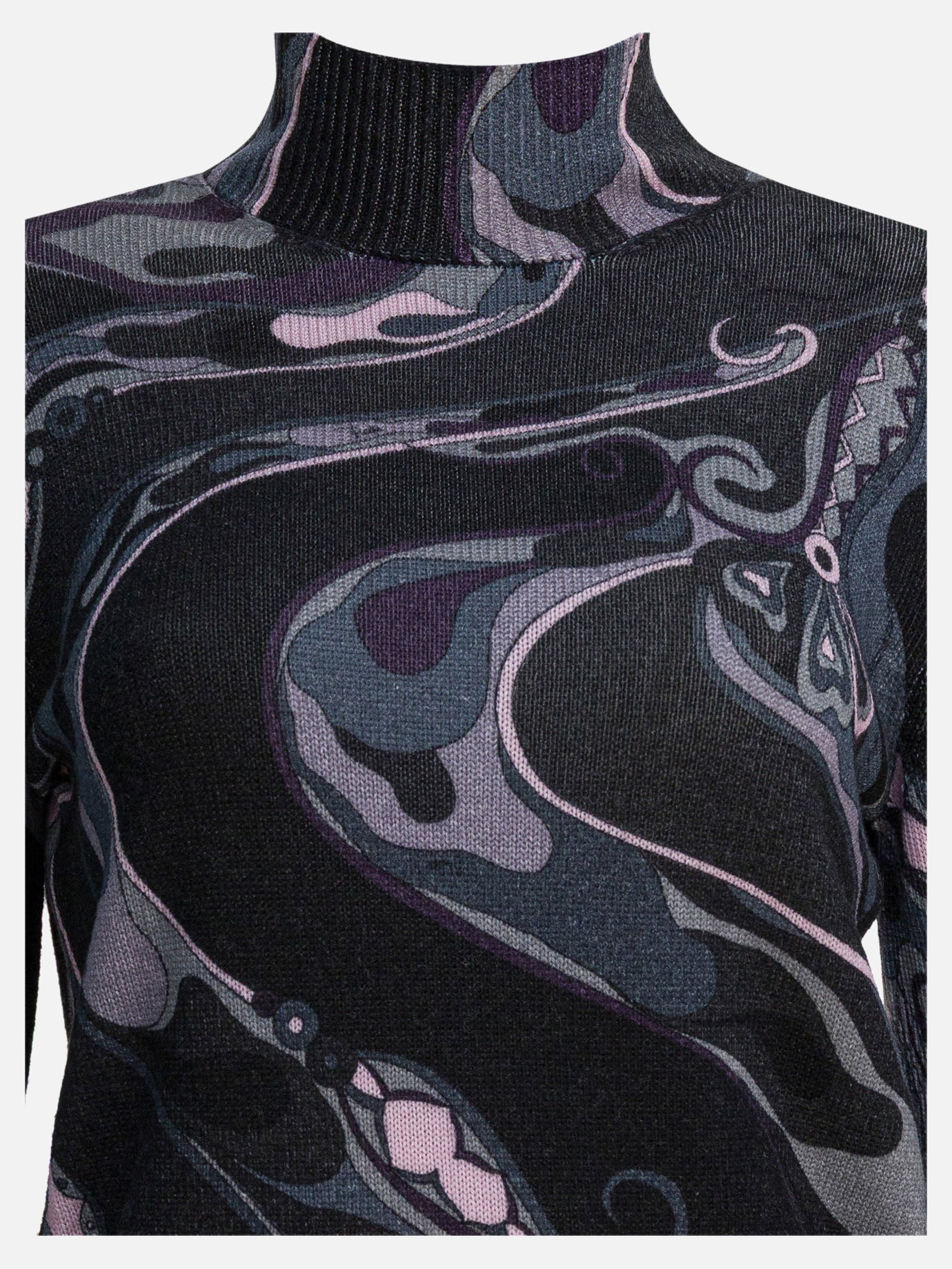 Turtleneck sweaters Print  Black - Pucci Women | PDP | VIETTI Online Store | Zoom-Modal_3
