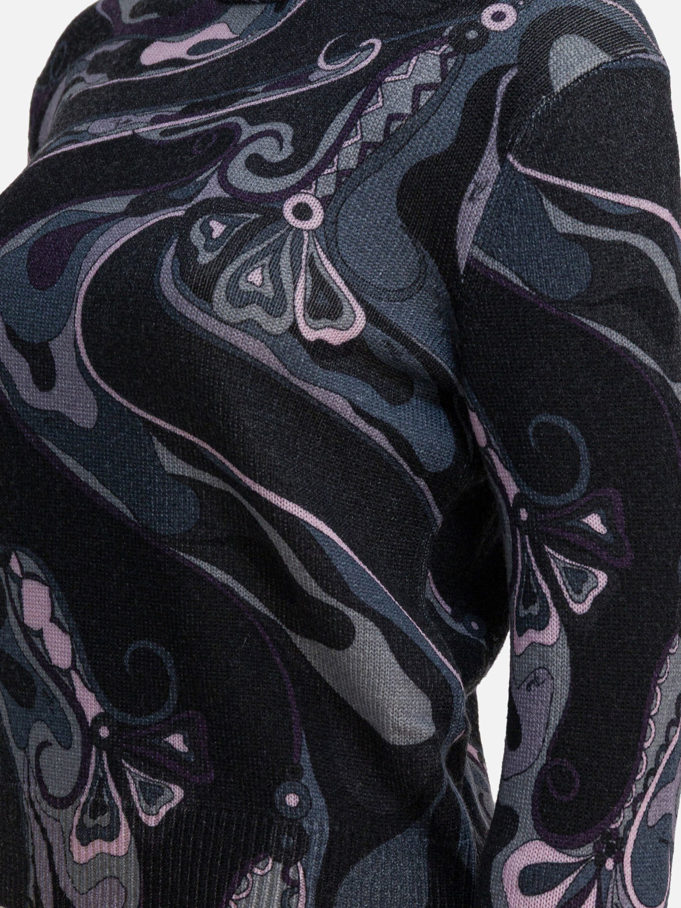 Turtleneck sweaters Print  Black - Pucci Women | PDP | VIETTI Online Store | Zoom-Modal_4
