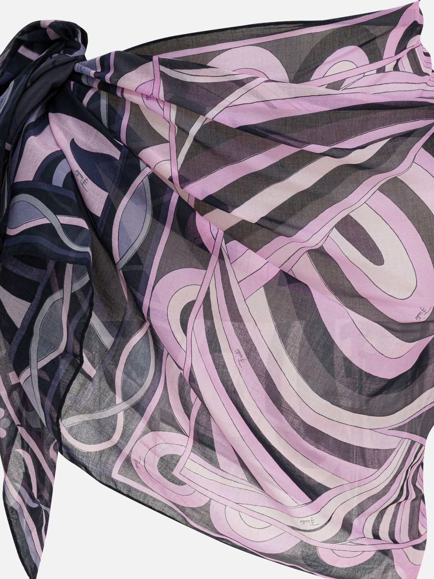 Beach dresses Print  Black - Pucci Women | PDP | VIETTI Online Store | thumbnail_3