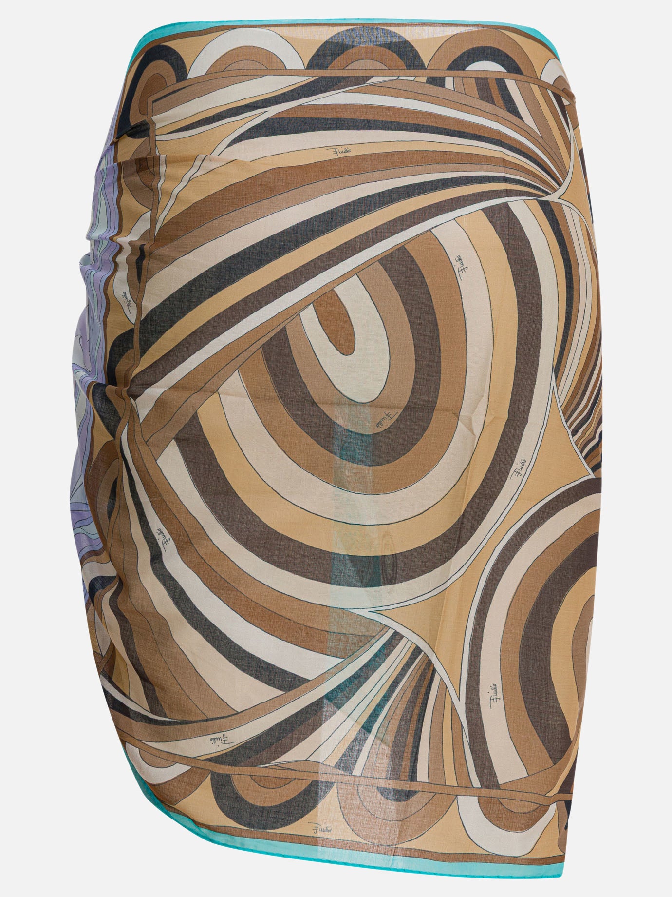 Beach dresses Graphics  Light blue - Pucci Women | PDP | VIETTI Online Store | thumbnail_2