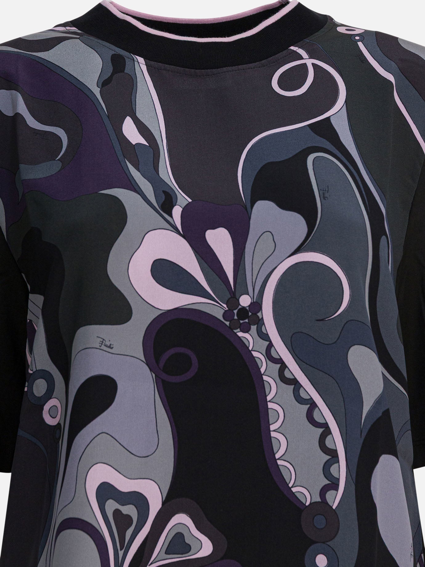 Crewneck t-shirts Print  Black - Pucci Women | PDP | VIETTI Online Store | Zoom-Modal_3

