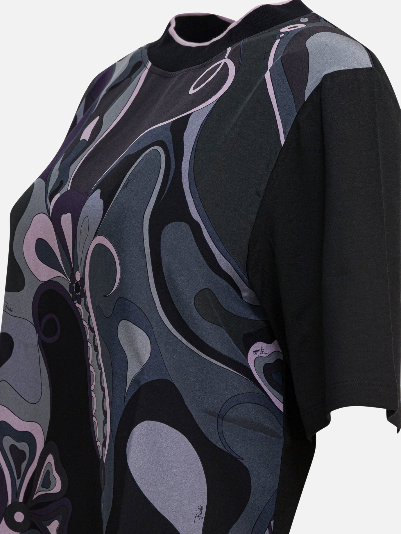 Crewneck t-shirts Print  Black - Pucci Women | PDP | VIETTI Online Store | Zoom-Modal_4
