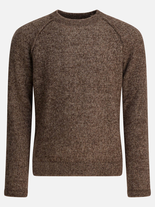 Maglioni girocollo Solid colour  Marrone - Rakkì Uomo | PLP | VIETTI Online Store 
