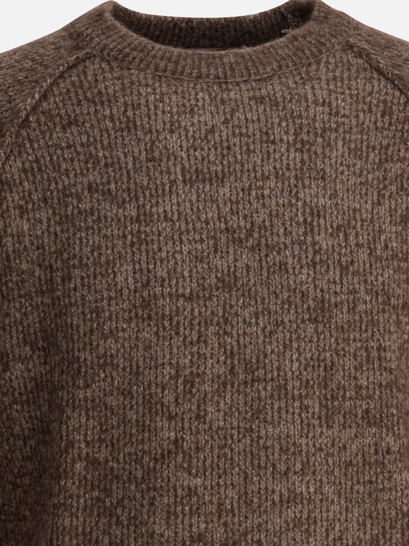 Maglioni girocollo Solid colour  Marrone - Rakkì Uomo | PDP | VIETTI Online Store | thumbnail_3