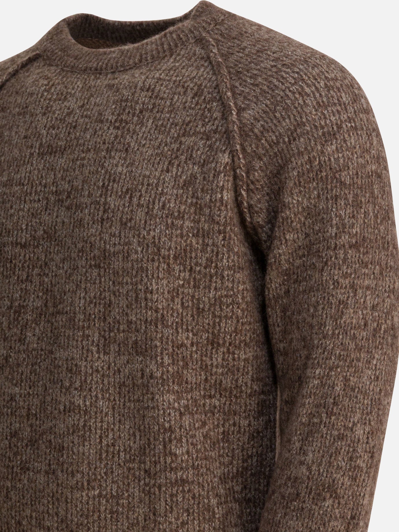 Maglioni girocollo Solid colour  Marrone - Rakkì Uomo | PDP | VIETTI Online Store | Zoom-Modal_4
