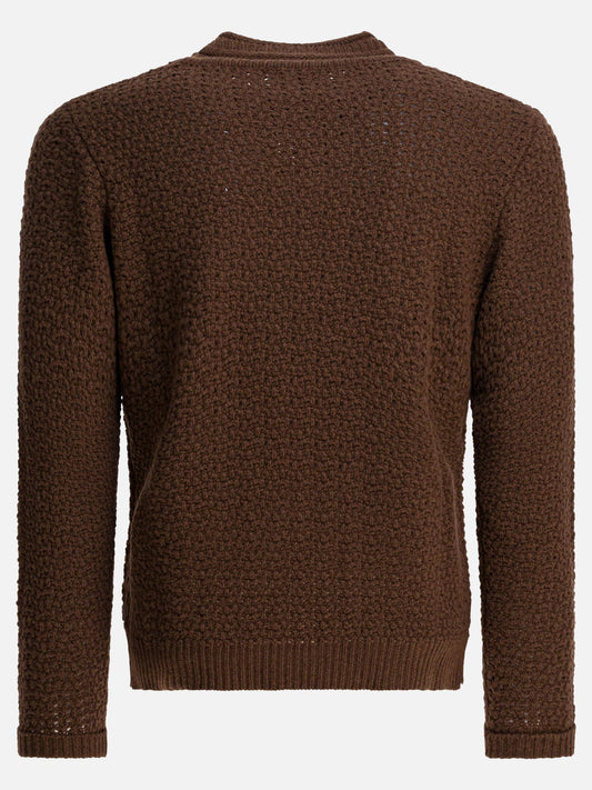 Maglioni girocollo Solid colour  Marrone - Rakkì Uomo | PLP | VIETTI Online Store | 2
