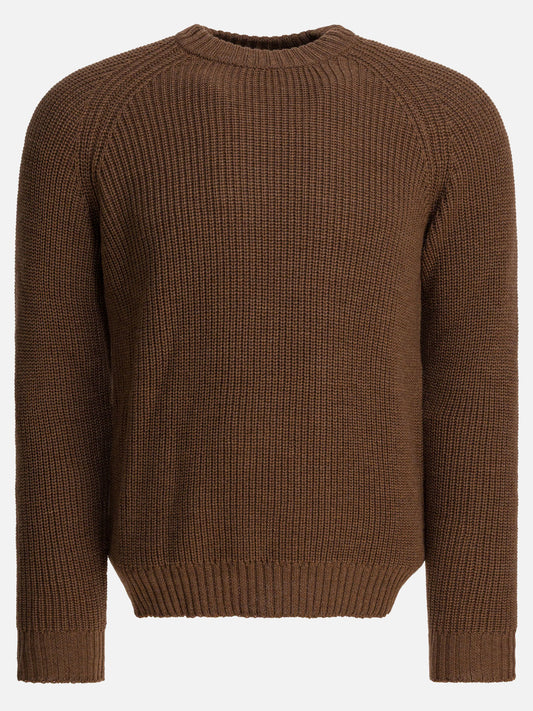 Maglioni girocollo Solid colour  Marrone - Rakkì Uomo | PLP | VIETTI Online Store 
