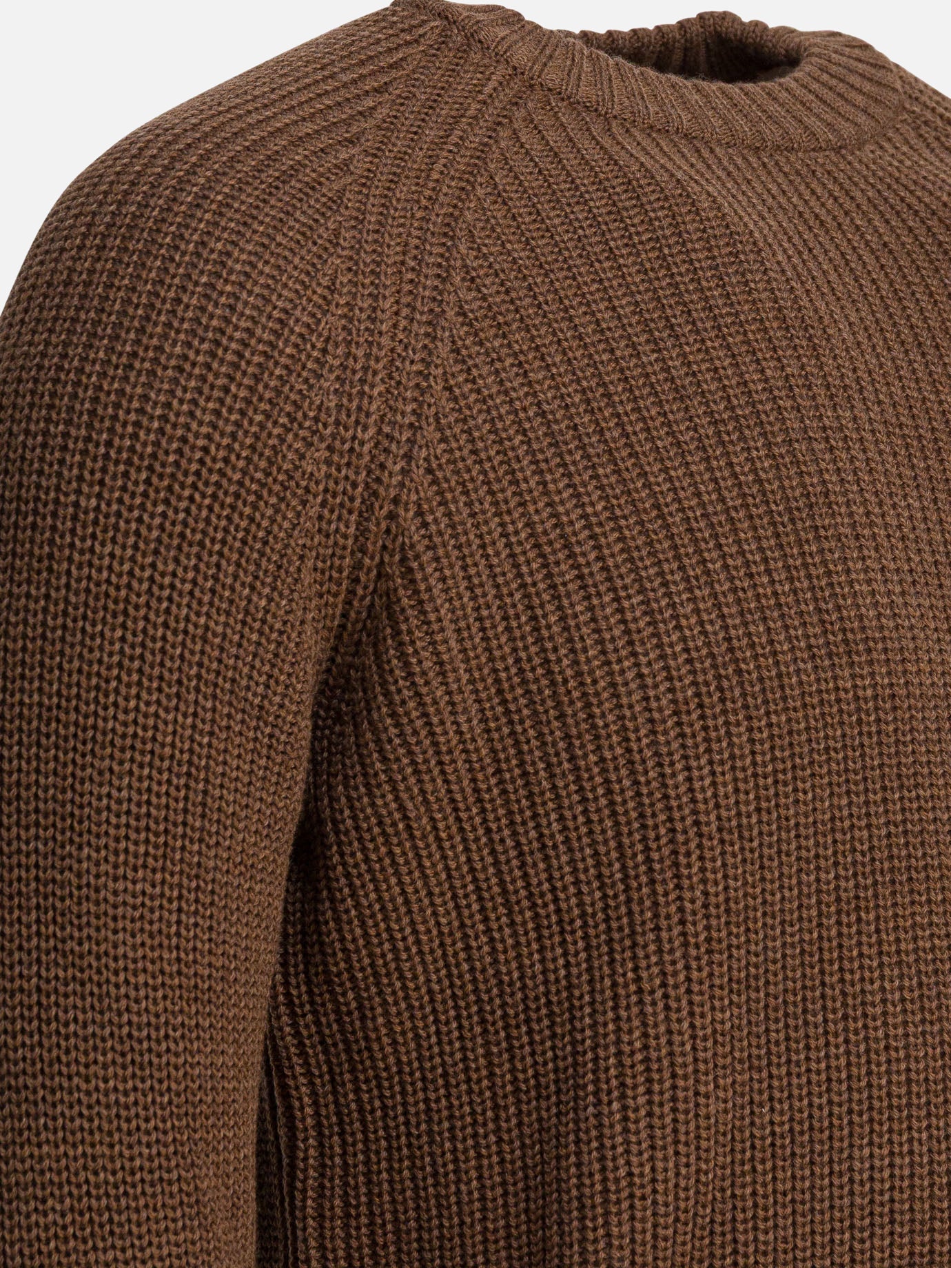 Maglioni girocollo Solid colour  Marrone - Rakkì Uomo | PDP | VIETTI Online Store | Zoom-Modal_4
