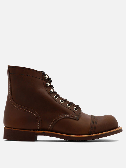 Lace-up boots 08111  Brown - Red Wing Shoes Men | PLP | VIETTI Online Store 
