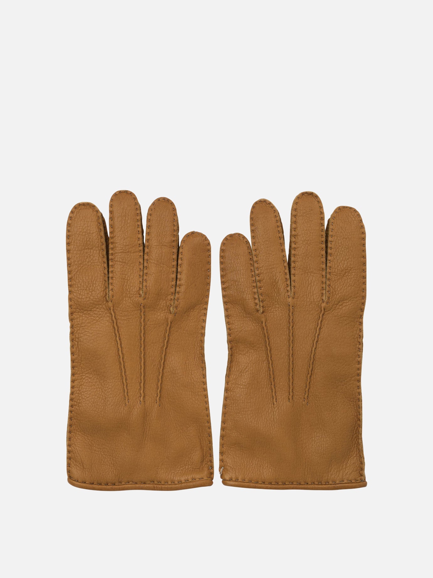 Guanti casual 100% leather  Marrone - Restelli Uomo | PDP | VIETTI Online Store | thumbnail