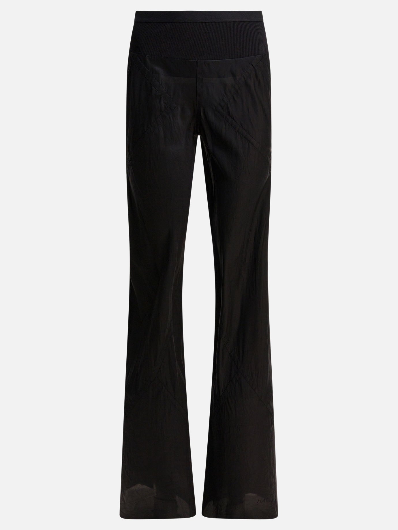 Leisure trousers Solid colour  Black - Rick Owens Women | PDP | VIETTI Online Store | Zoom-Modal

