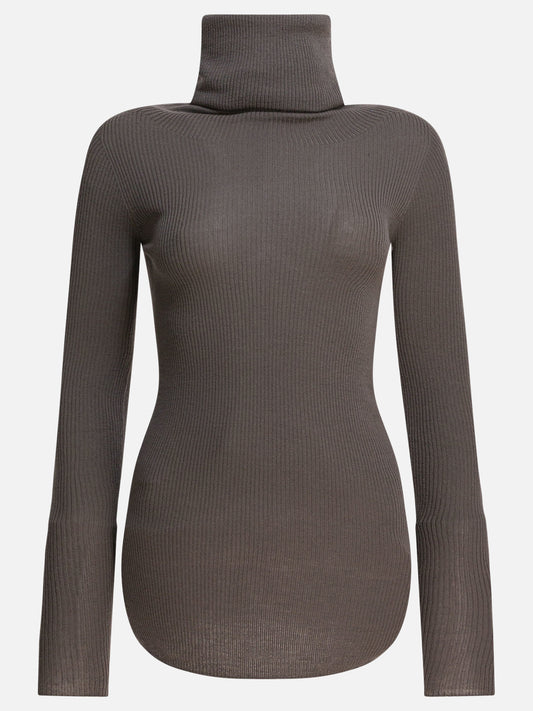 Turtleneck sweaters Solid colour  Grey - Rick Owens Women | PLP | VIETTI Online Store 
