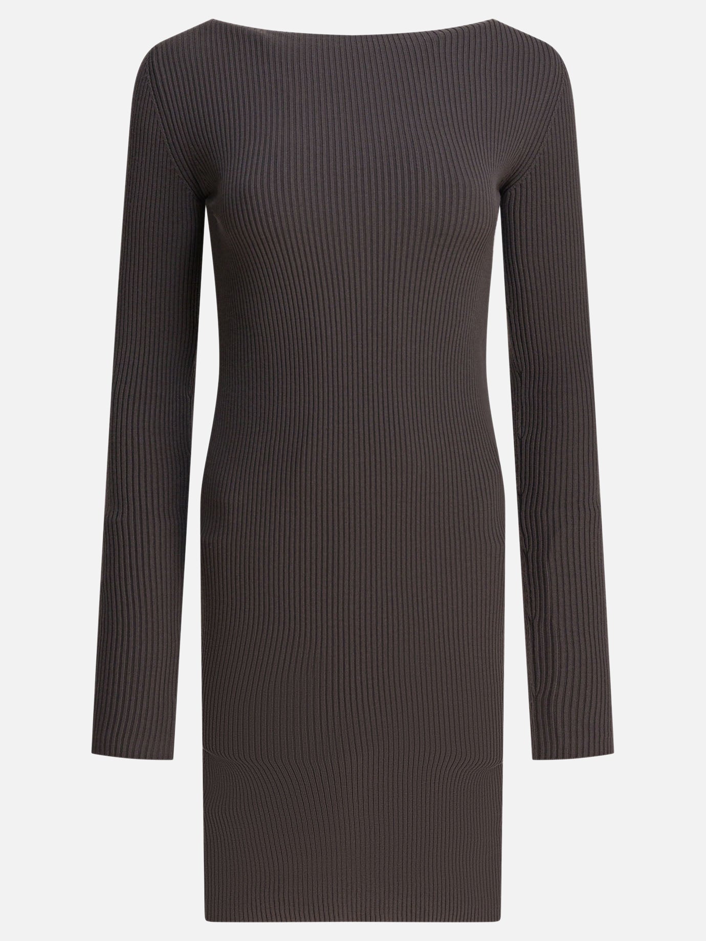 Midi dresses Solid colour  Grey - Rick Owens Women | PDP | VIETTI Online Store | thumbnail