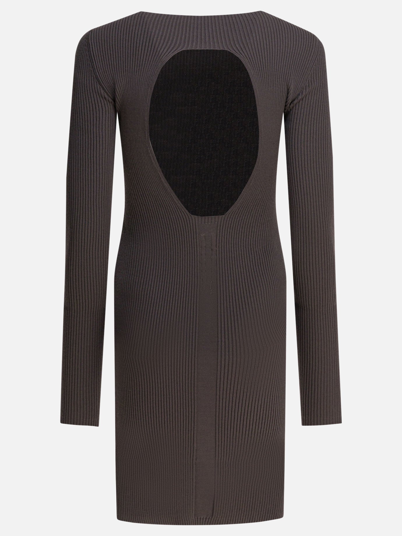 Midi dresses Solid colour  Grey - Rick Owens Women | PDP | VIETTI Online Store | thumbnail_2