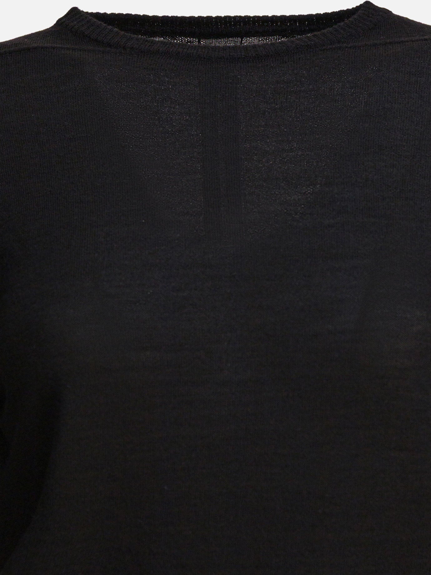 Maglioni girocollo Solid colour  Nero - Rick Owens Donna | PDP | VIETTI Online Store | thumbnail_3