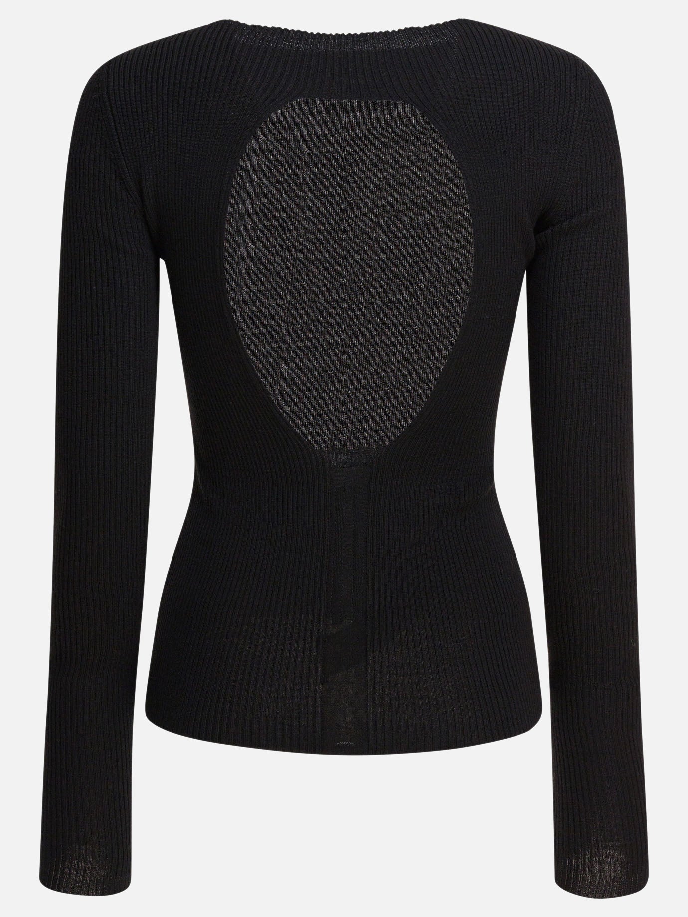 Maglioni a barchetta Solid colour  Nero - Rick Owens Donna | PDP | VIETTI Online Store | thumbnail_2
