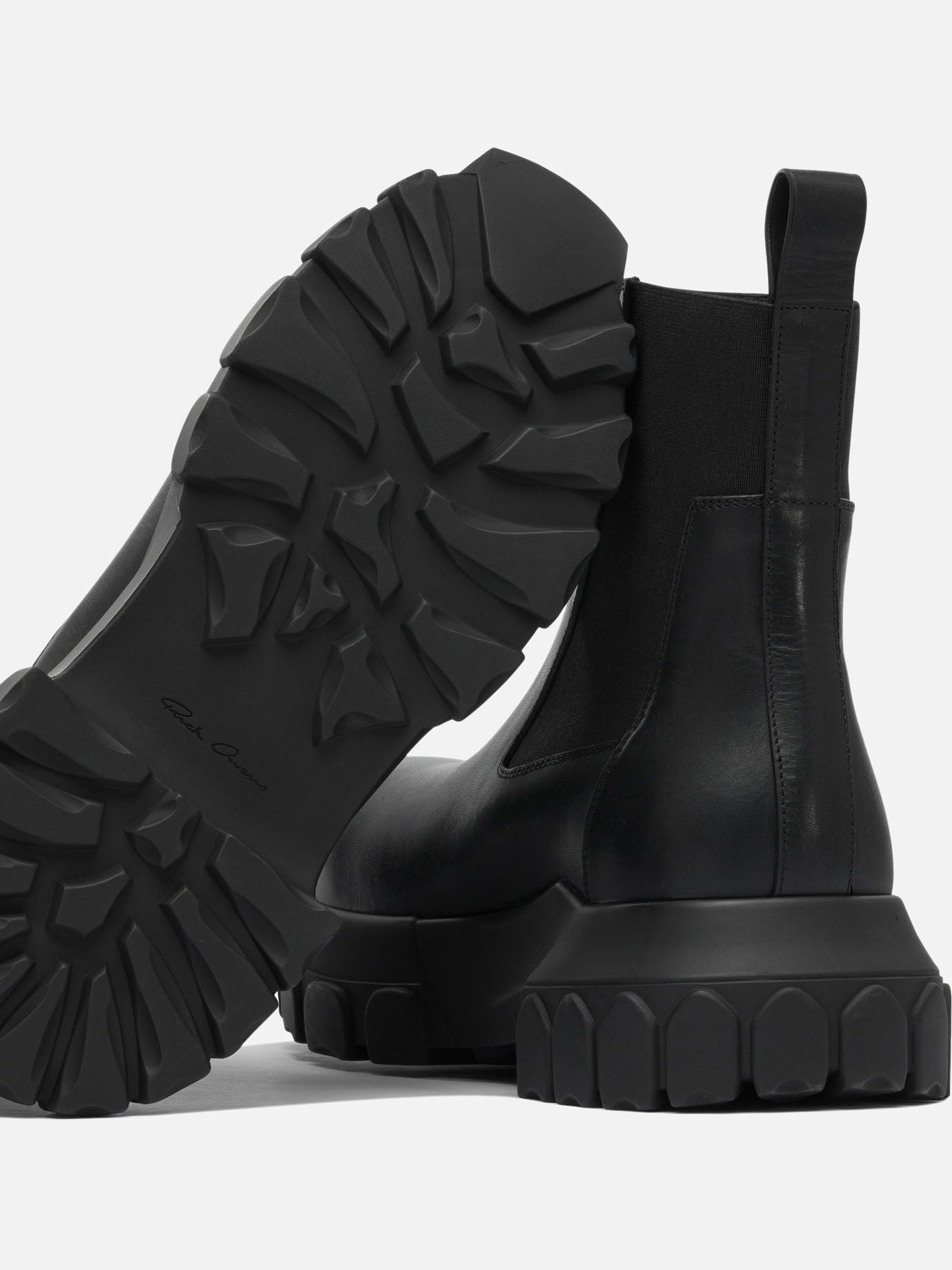 Stivaletti Chelsea 100% leather - 100% rubber  Nero - Rick Owens Donna | PDP | VIETTI Online Store | Zoom-Modal_5
