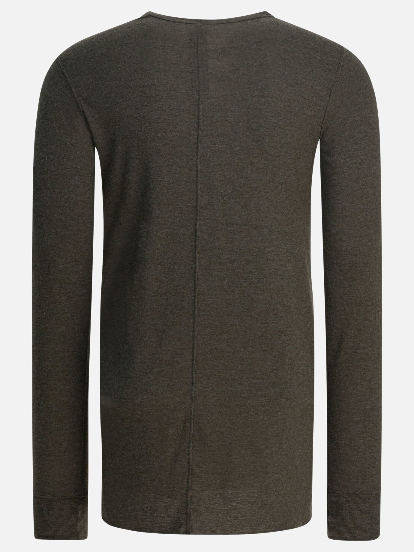 T-shirt girocollo Solid colour  Verde - Rick Owens Uomo | PDP | VIETTI Online Store | Zoom-Modal_2
