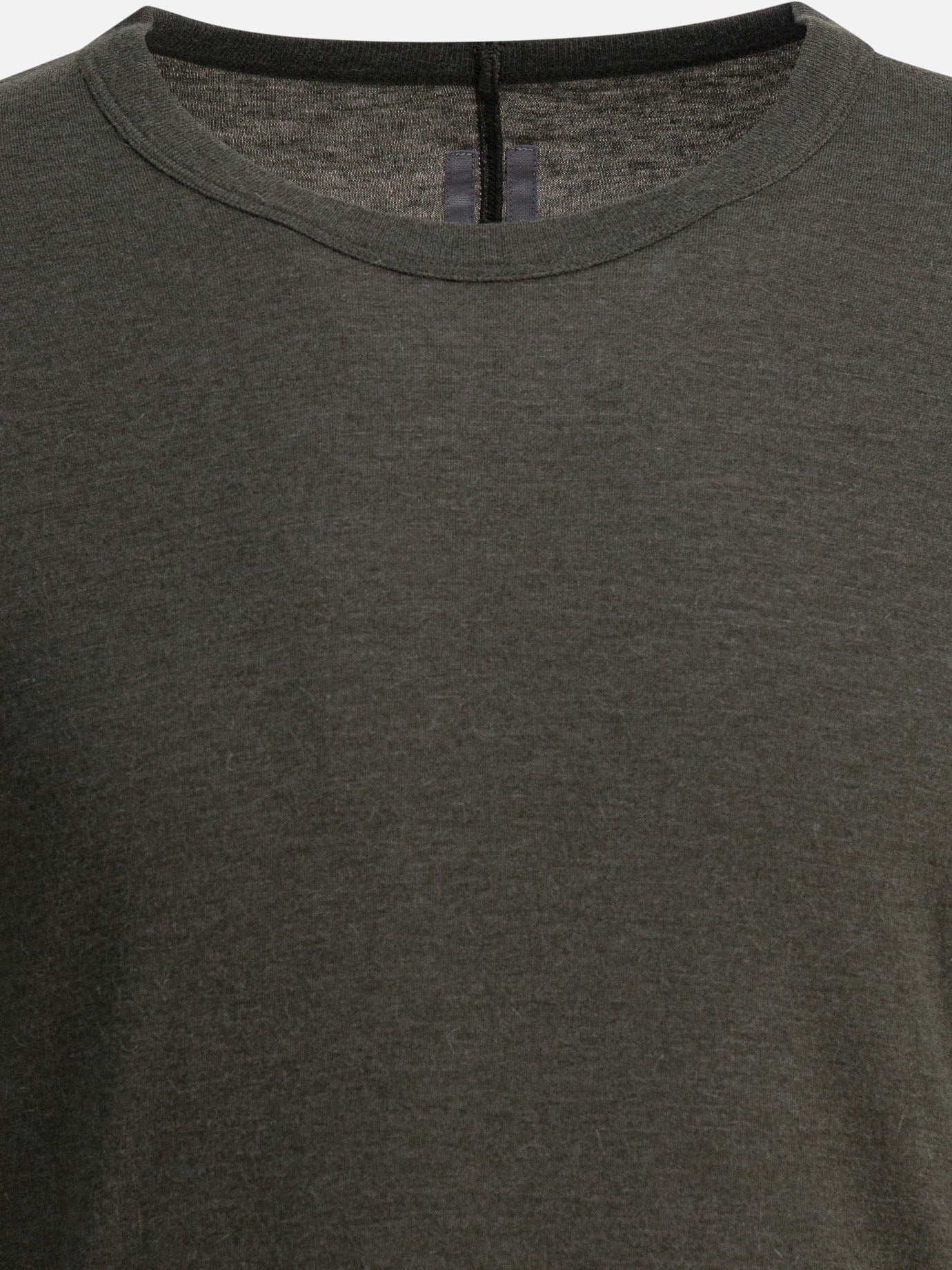 T-shirt girocollo Solid colour  Verde - Rick Owens Uomo | PDP | VIETTI Online Store | Zoom-Modal_3
