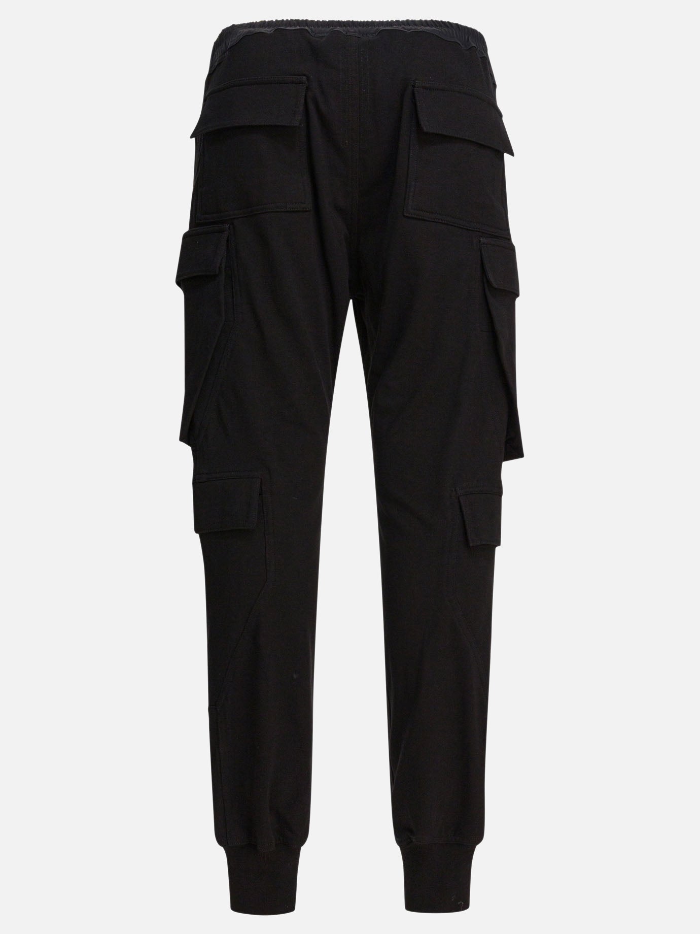 Pantaloni cargo & parachute Solid colour  Nero - Rick Owens Uomo | PDP | VIETTI Online Store | thumbnail_2