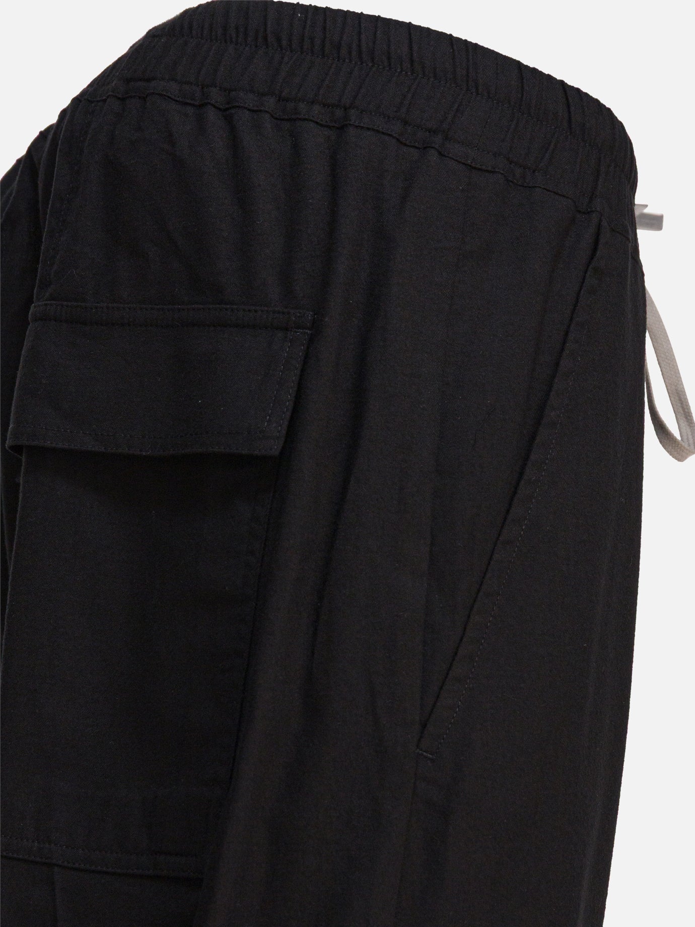 Pantaloni sportivi Solid colour  Nero - Rick Owens Uomo | PDP | VIETTI Online Store | thumbnail_4