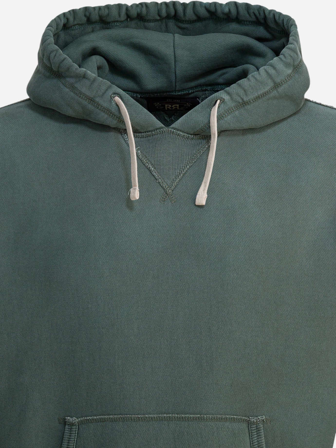 Felpe con cappuccio Solid colour  Verde - RRL by Ralph Lauren Uomo | PDP | VIETTI Online Store | Zoom-Modal_3
