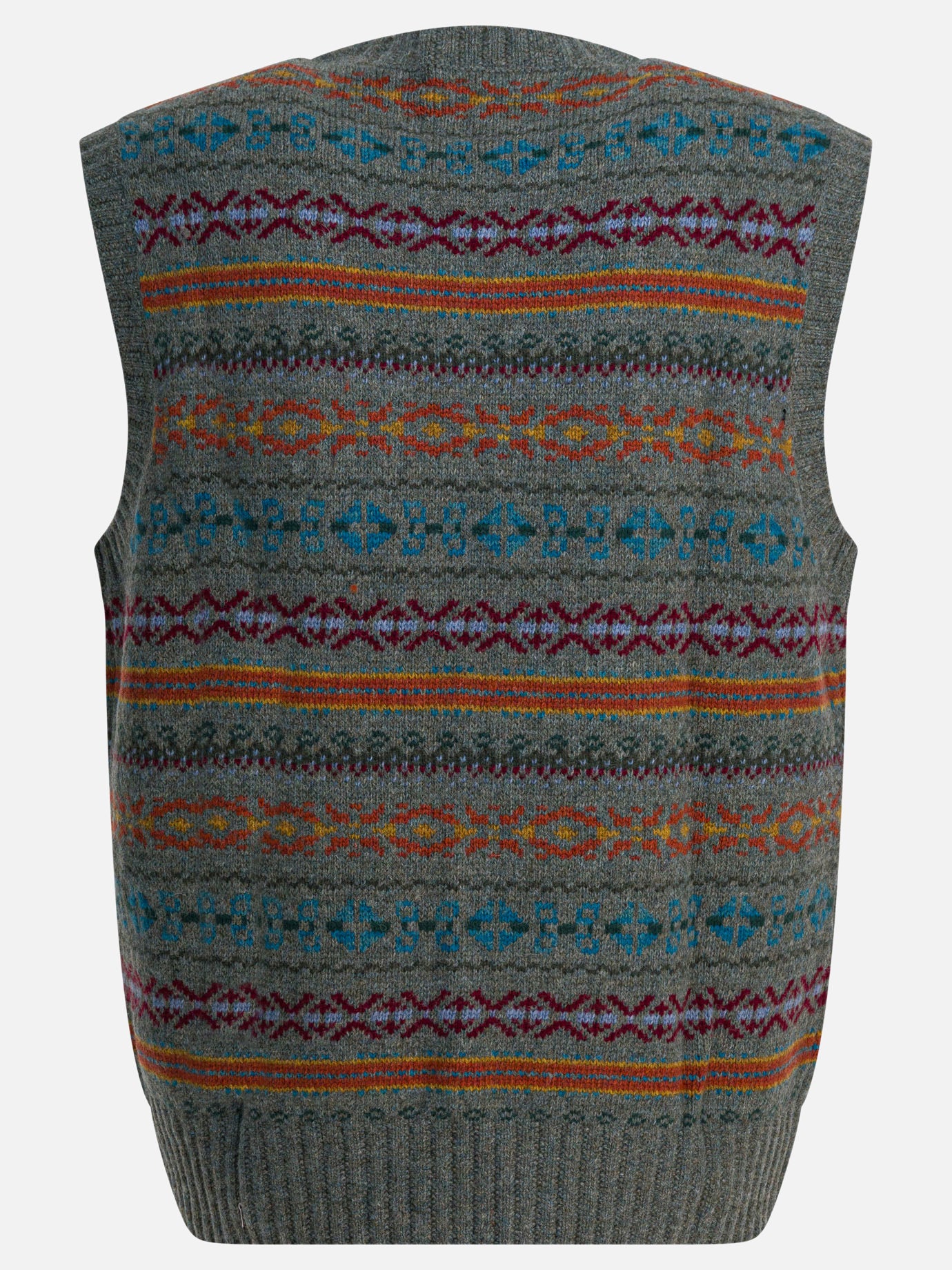 Gilet Textured knit  Blu - RRL by Ralph Lauren Uomo | PDP | VIETTI Online Store | Zoom-Modal_2
