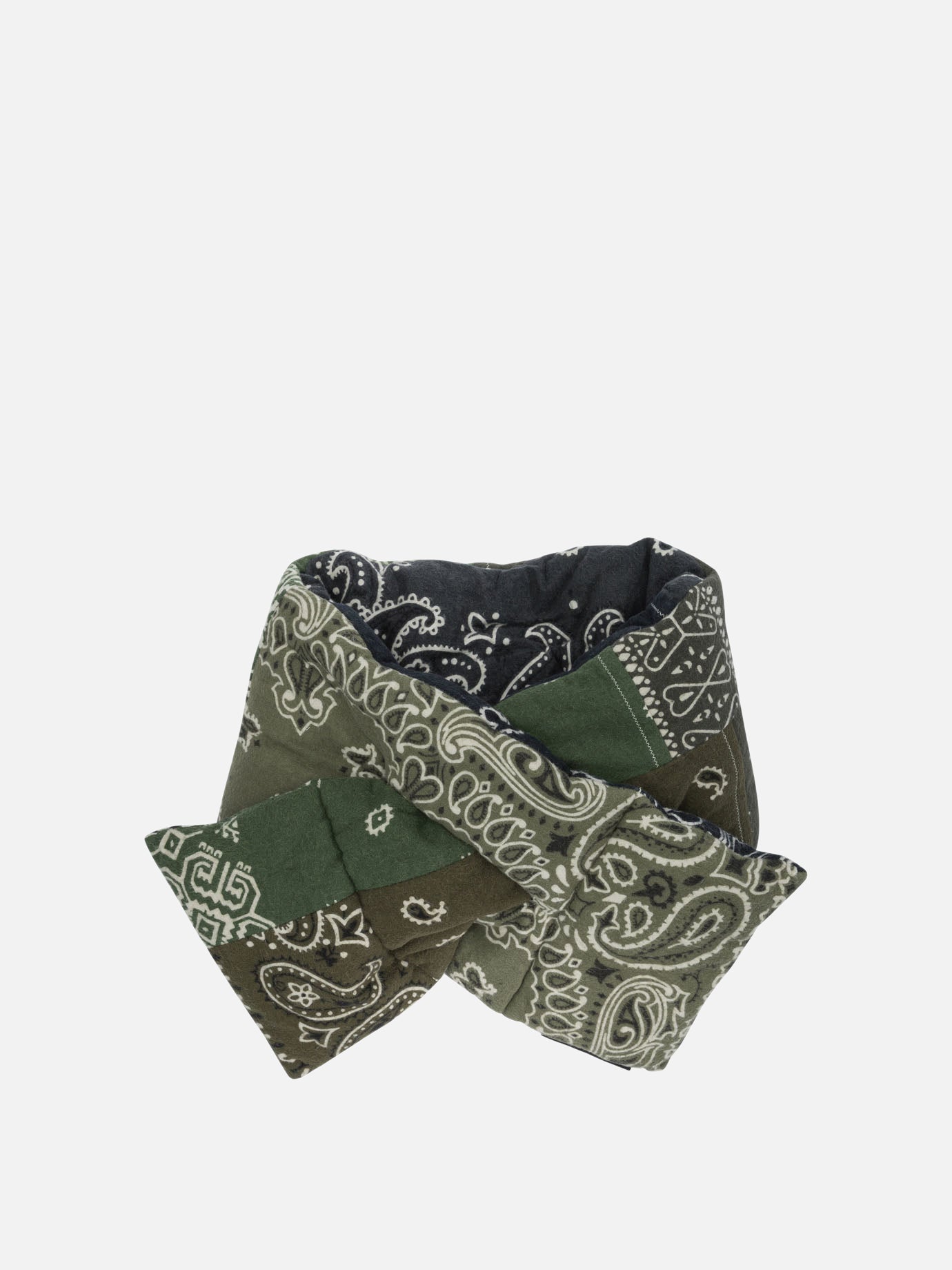 Classic scarves 100% cotton  Green - KAPITAL Men | PDP | VIETTI Online Store | thumbnail