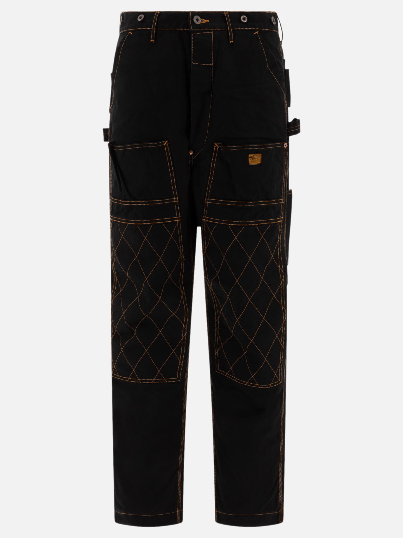 Work pants 100% cotton  Black - KAPITAL Men | PDP | VIETTI Online Store | thumbnail