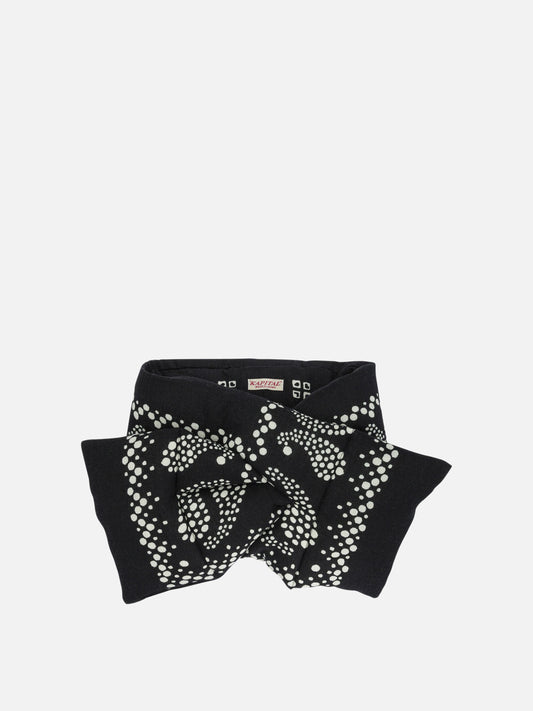 Classic scarves 70% rayon 30% cotton  Black - KAPITAL Men | PLP | VIETTI Online Store 
