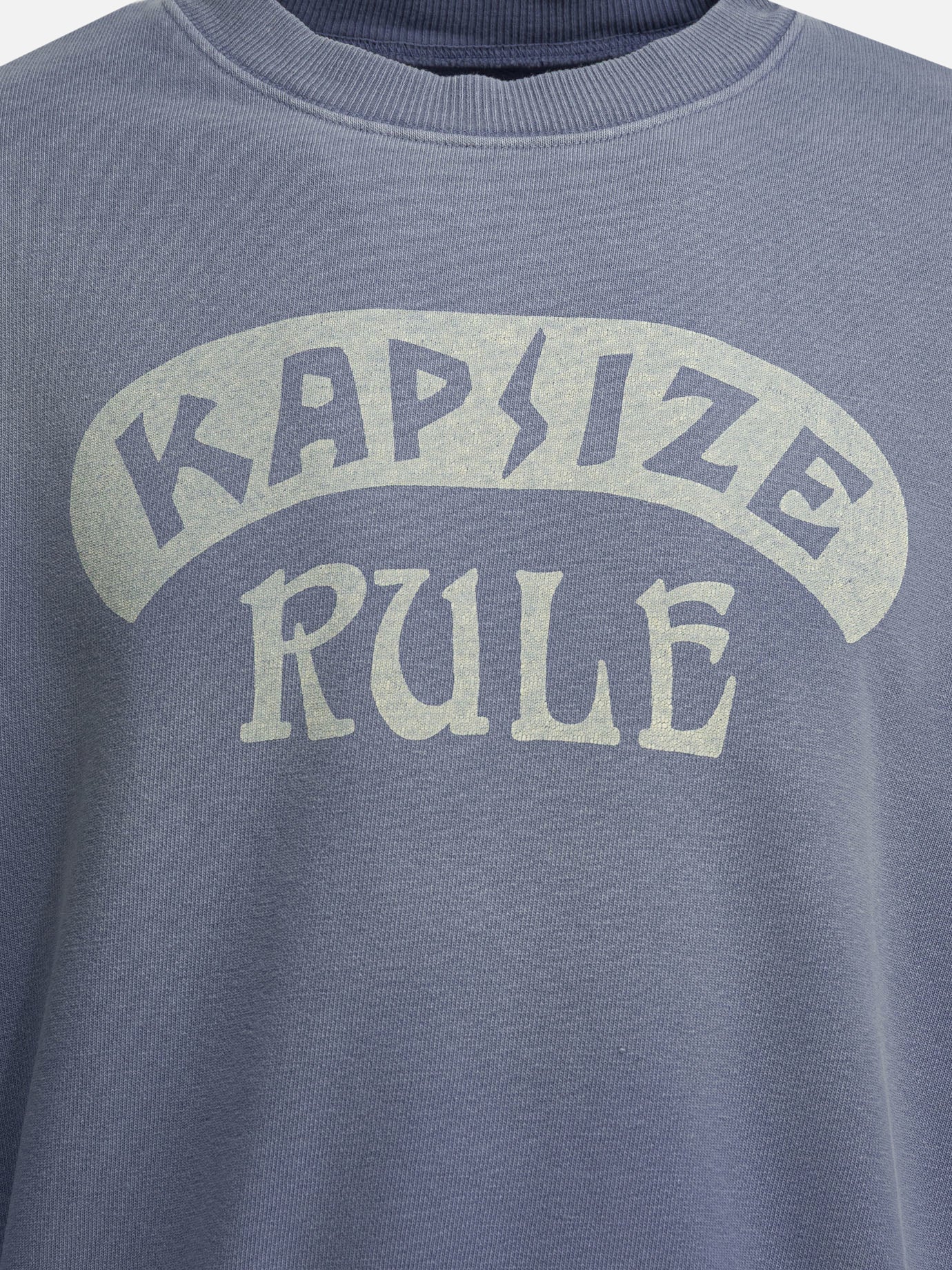 Crewnecks Graphics  Light blue - KAPITAL Men | PDP | VIETTI Online Store | Zoom-Modal_3
