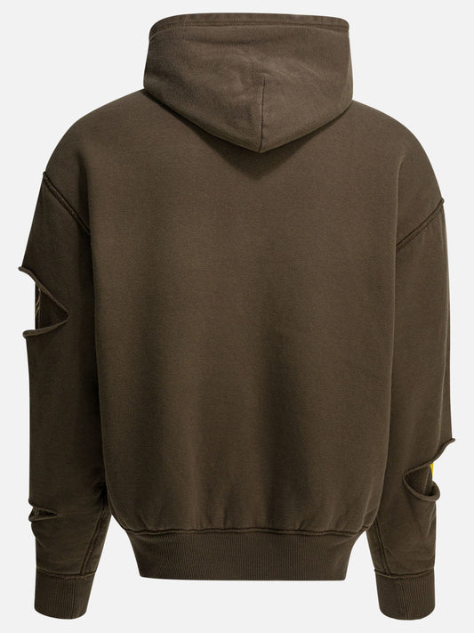 Hoodies Solid colour  Brown - KAPITAL Men | PLP | VIETTI Online Store | 2
