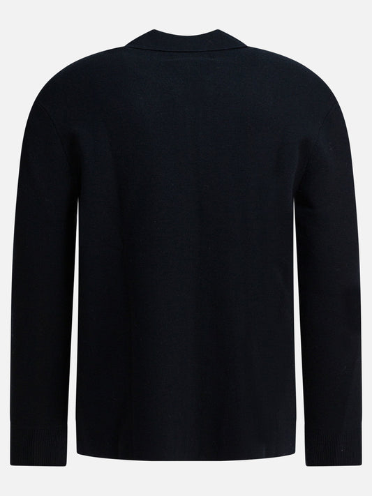 Maglioni con zip Solid colour  Blu - NN.07 Uomo | PDP | VIETTI Online Store | 2
