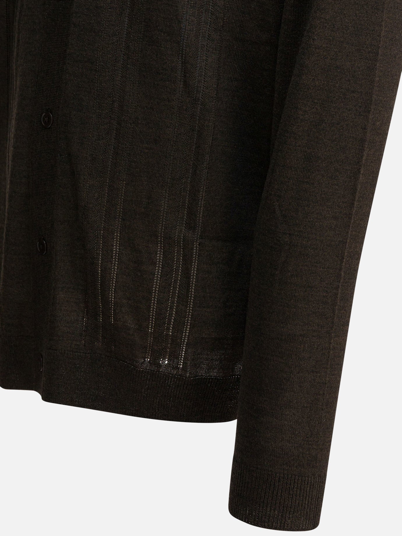 Cardigans Textured knit  Brown - NN.07 Men | PDP | VIETTI Online Store | thumbnail_4