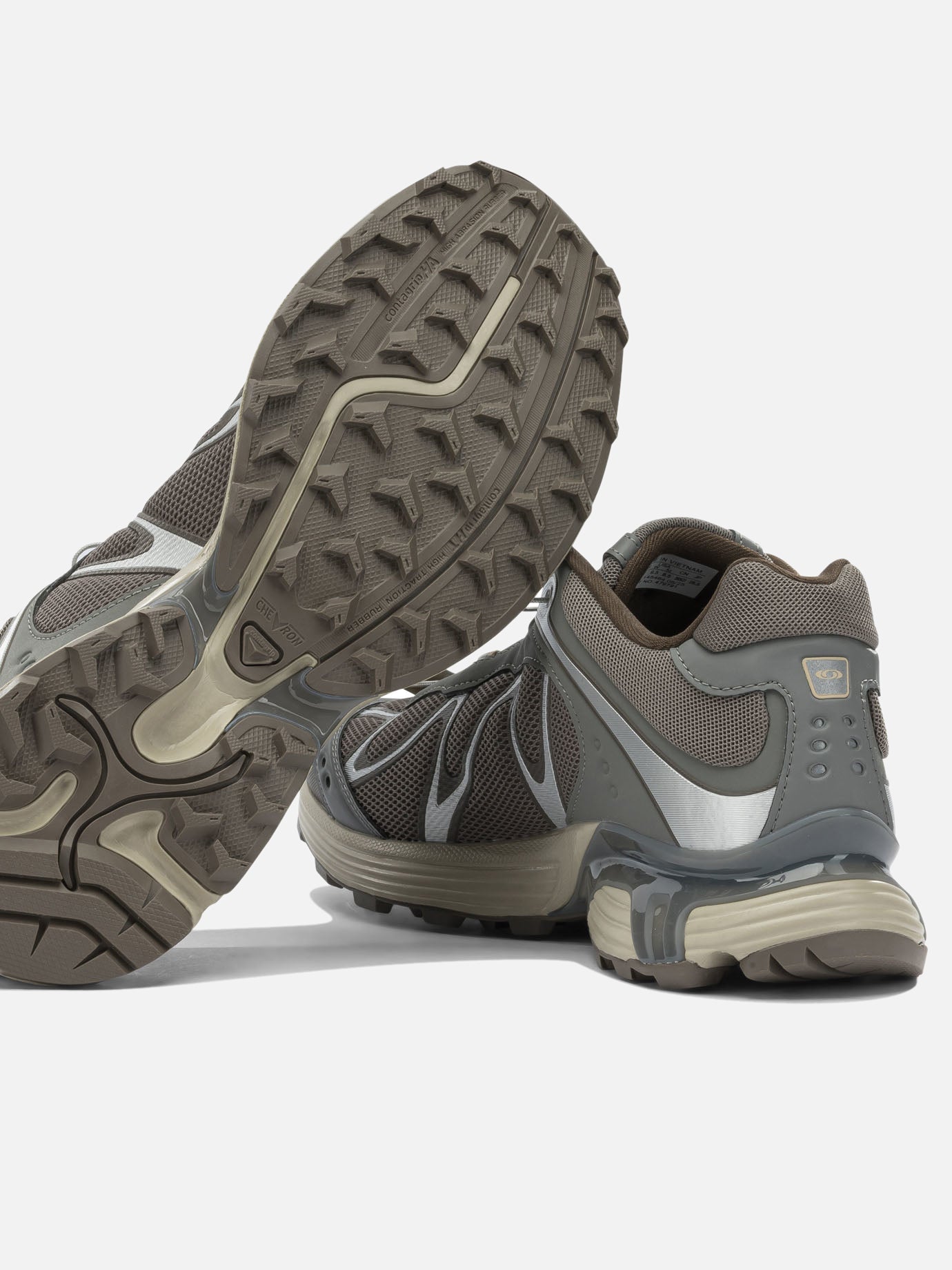 Low top sneakers 100% mesh - 100% rubber  Brown - Salomon Men | PDP | VIETTI Online Store | Zoom-Modal_5
