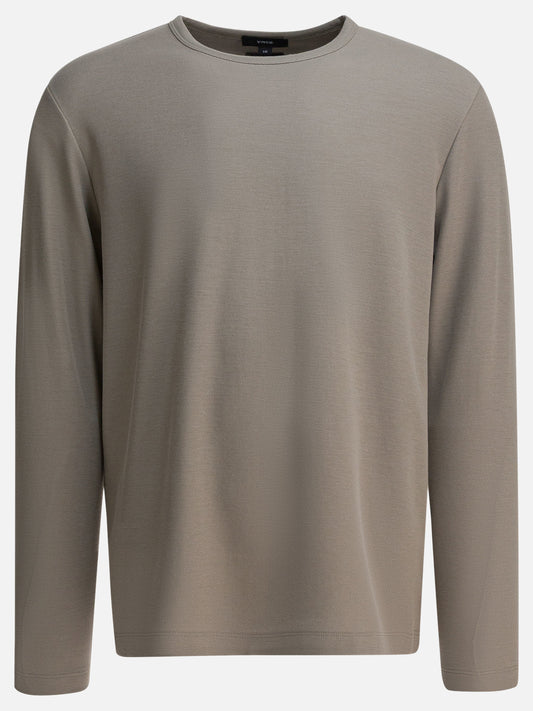 Crewneck t-shirts Solid colour  Beige - Vince Men | PLP | VIETTI Online Store 
