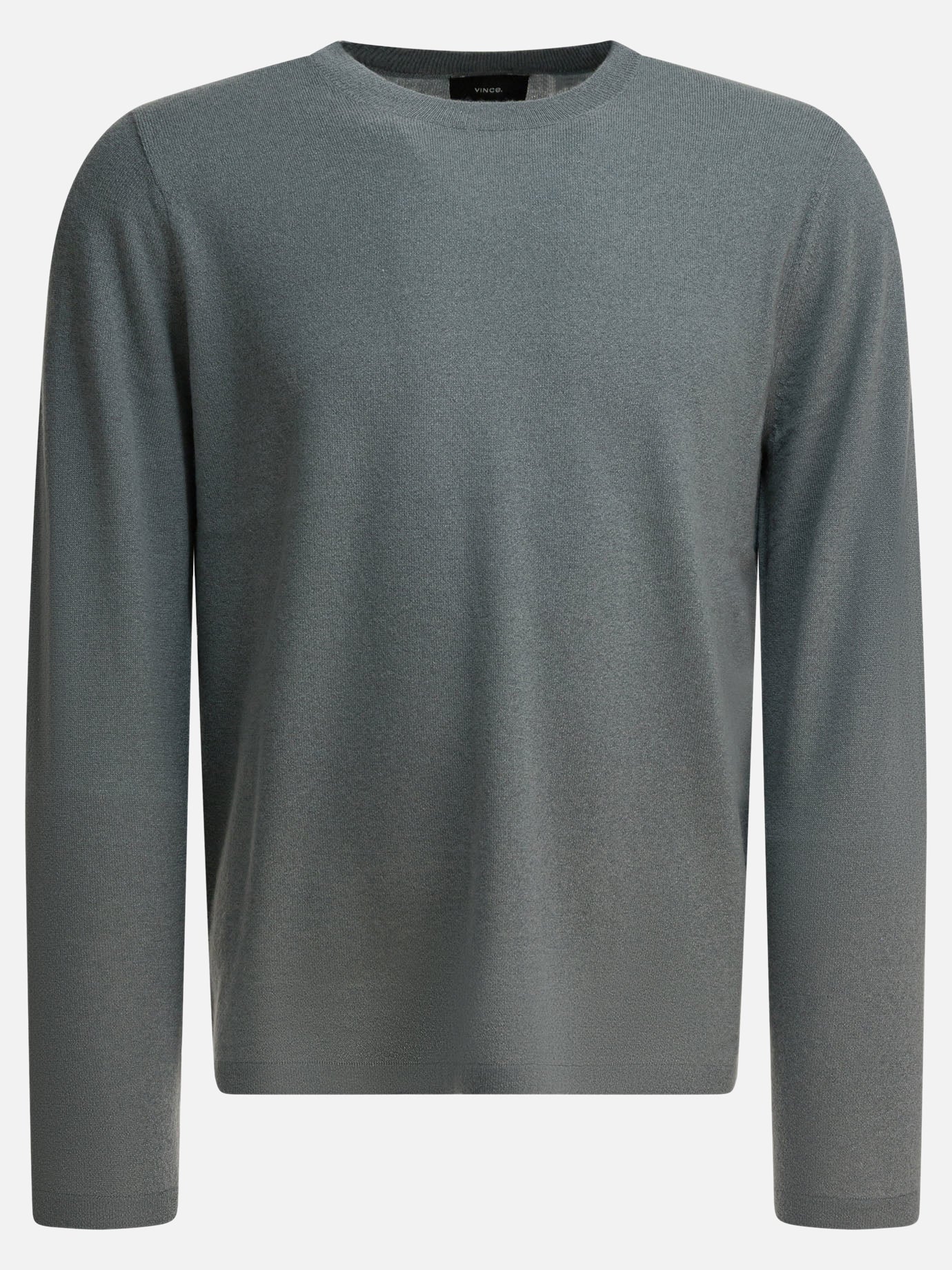 Crewneck sweaters Solid colour  Grey - Vince Men | PDP | VIETTI Online Store | thumbnail