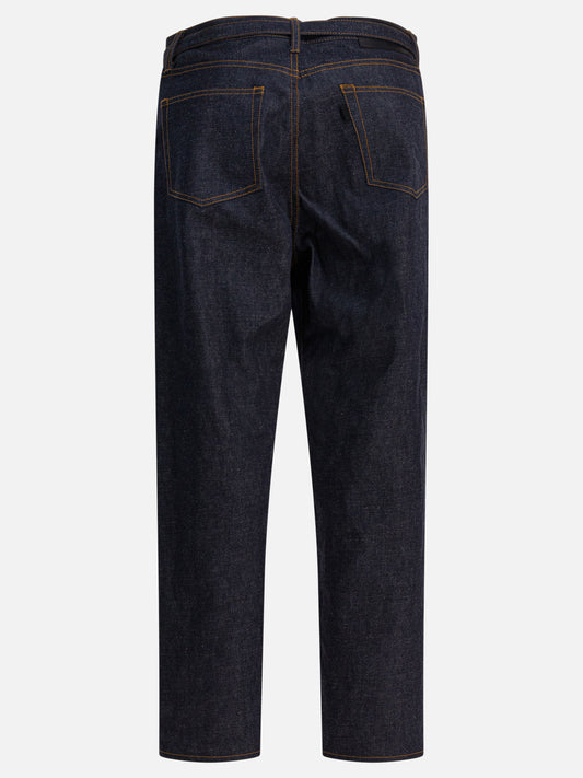 Jeans a gamba larga Denim  Blu - Sacai Uomo | PDP | VIETTI Online Store | 2
