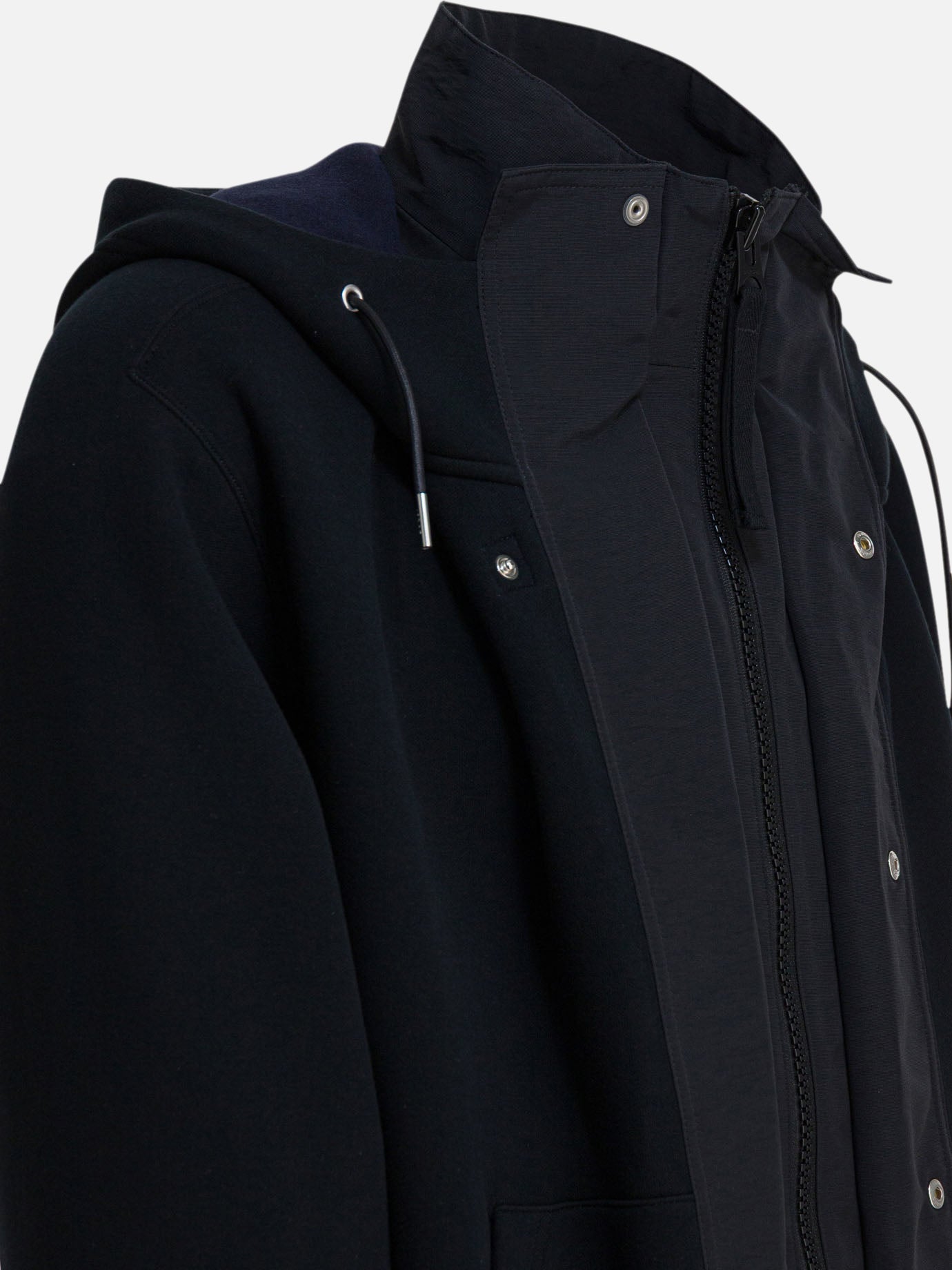 Quilted & Utility Jackets Solid colour  Black - Sacai Men | PDP | VIETTI Online Store | Zoom-Modal_4
