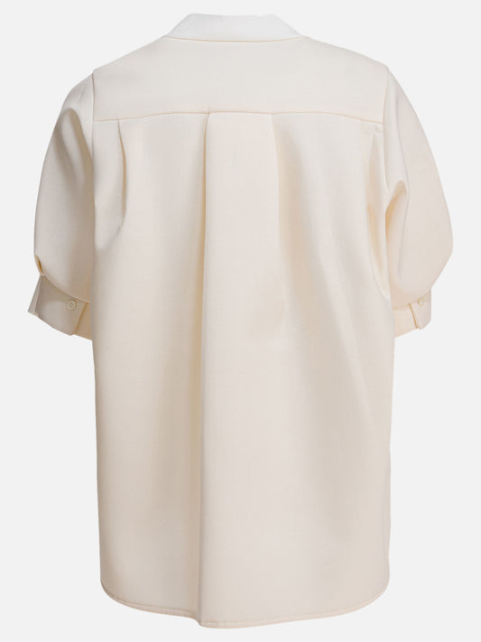 Cardigan Solid colour  Bianco - Sacai Donna | PLP | VIETTI Online Store | 2

