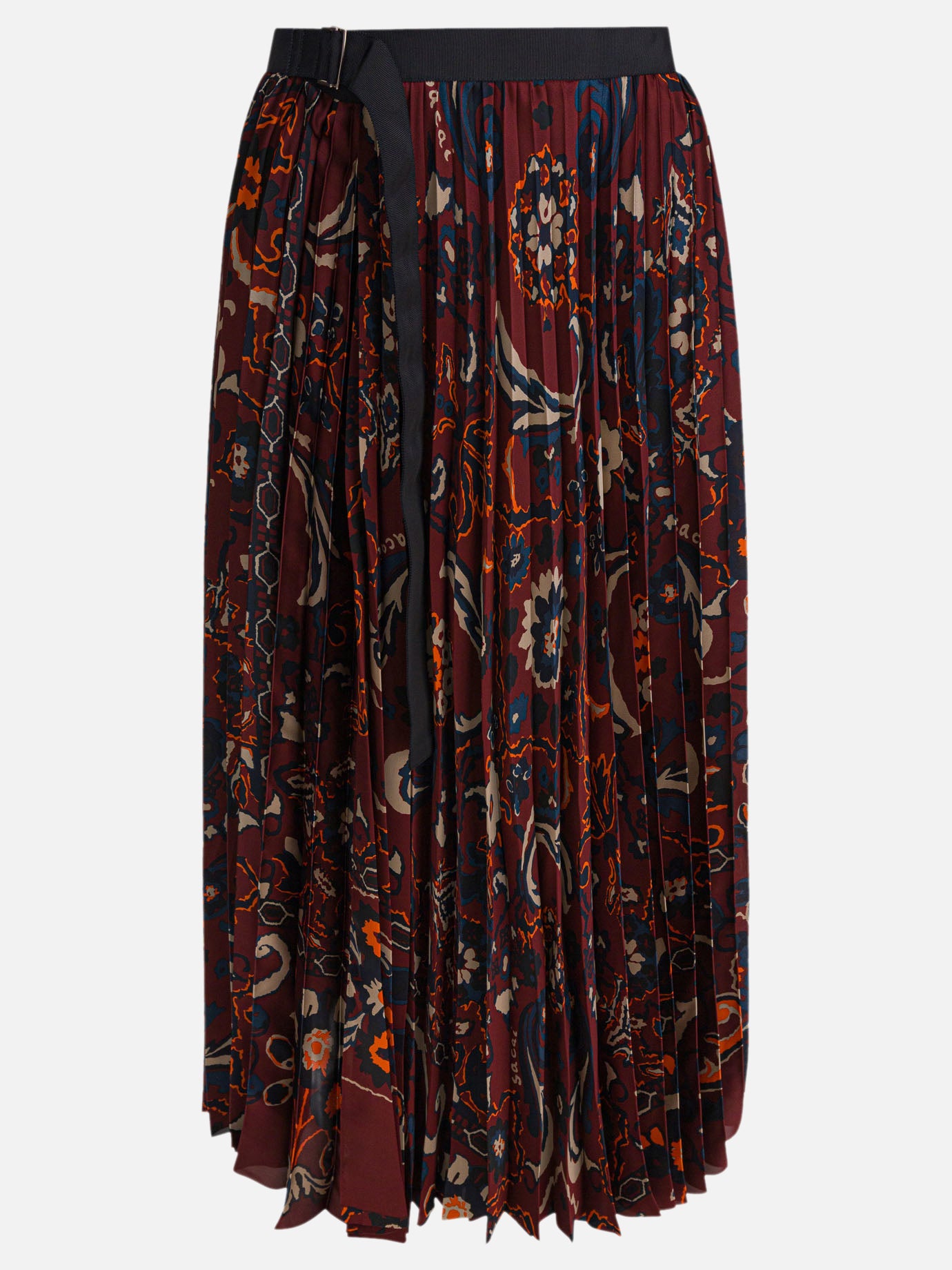Gonne lunghe Floral  Bordeaux - Sacai Donna | PDP | VIETTI Online Store | thumbnail