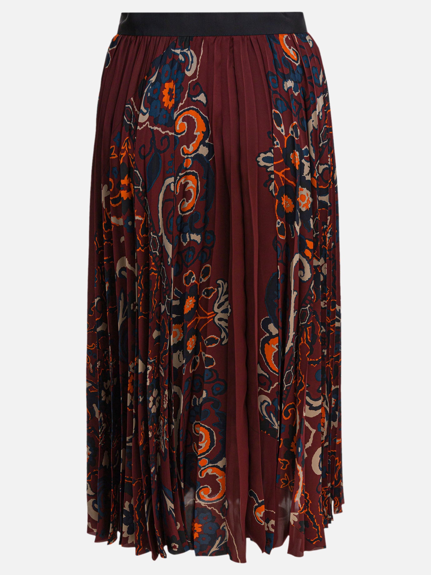 Gonne lunghe Floral  Bordeaux - Sacai Donna | PDP | VIETTI Online Store | thumbnail_2