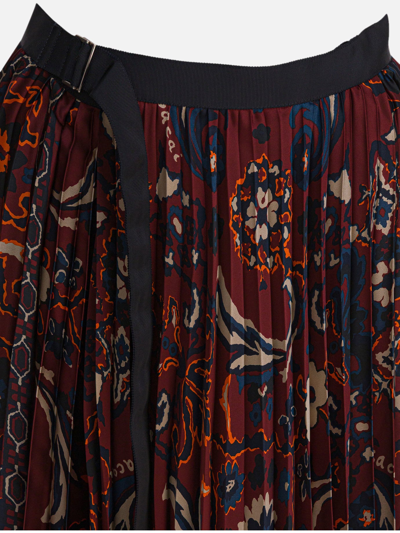 Gonne lunghe Floral  Bordeaux - Sacai Donna | PDP | VIETTI Online Store | thumbnail_3
