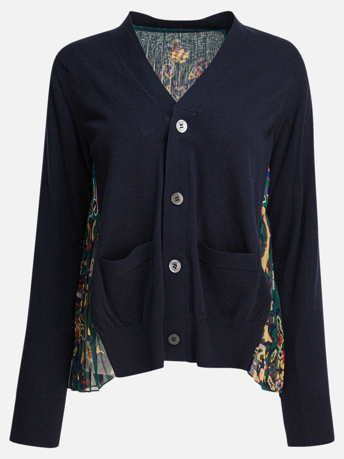 Cardigan Floral  Blu - Sacai Donna | PDP | VIETTI Online Store | thumbnail