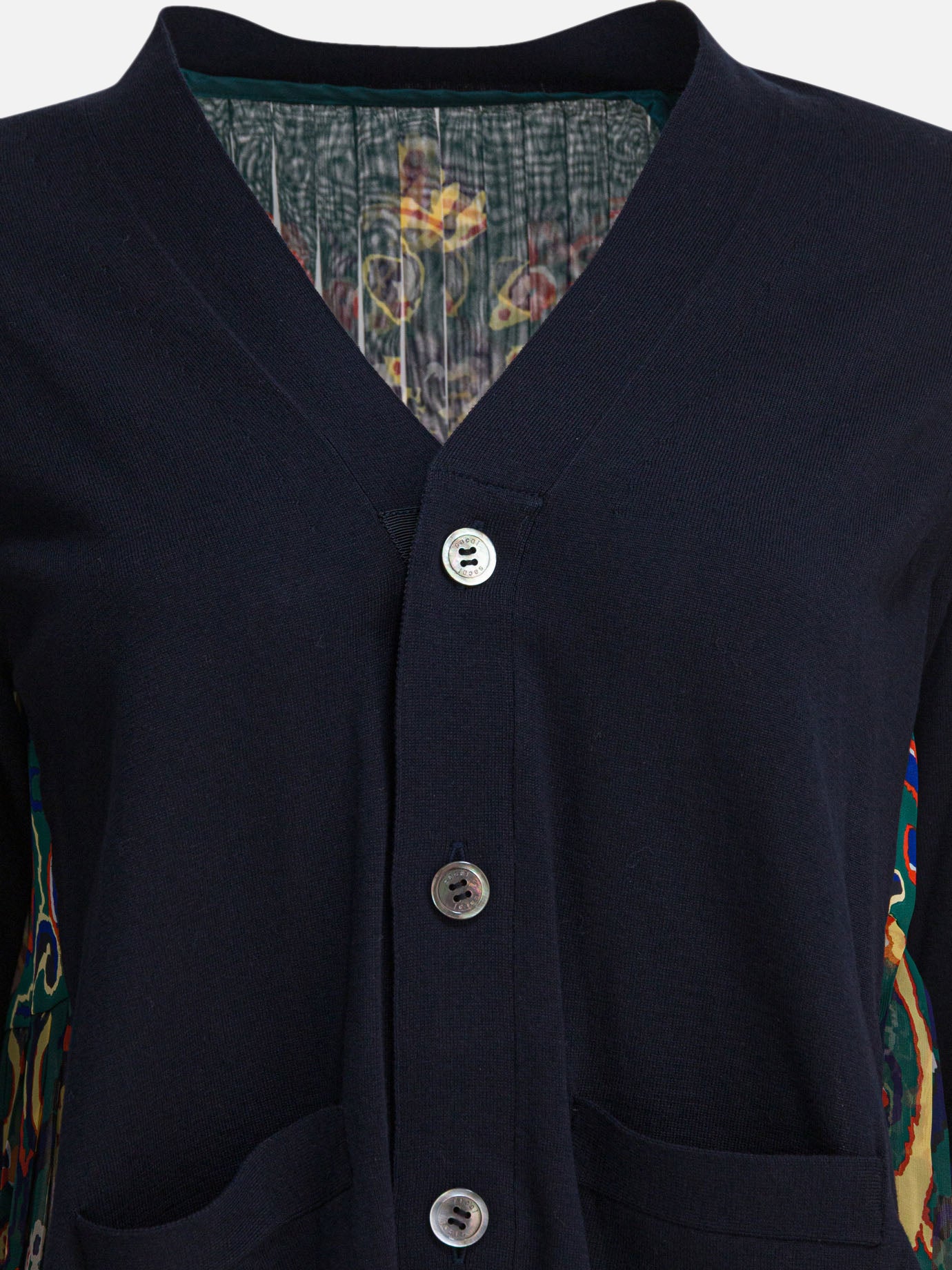 Cardigan Floral  Blu - Sacai Donna | PDP | VIETTI Online Store | thumbnail_3