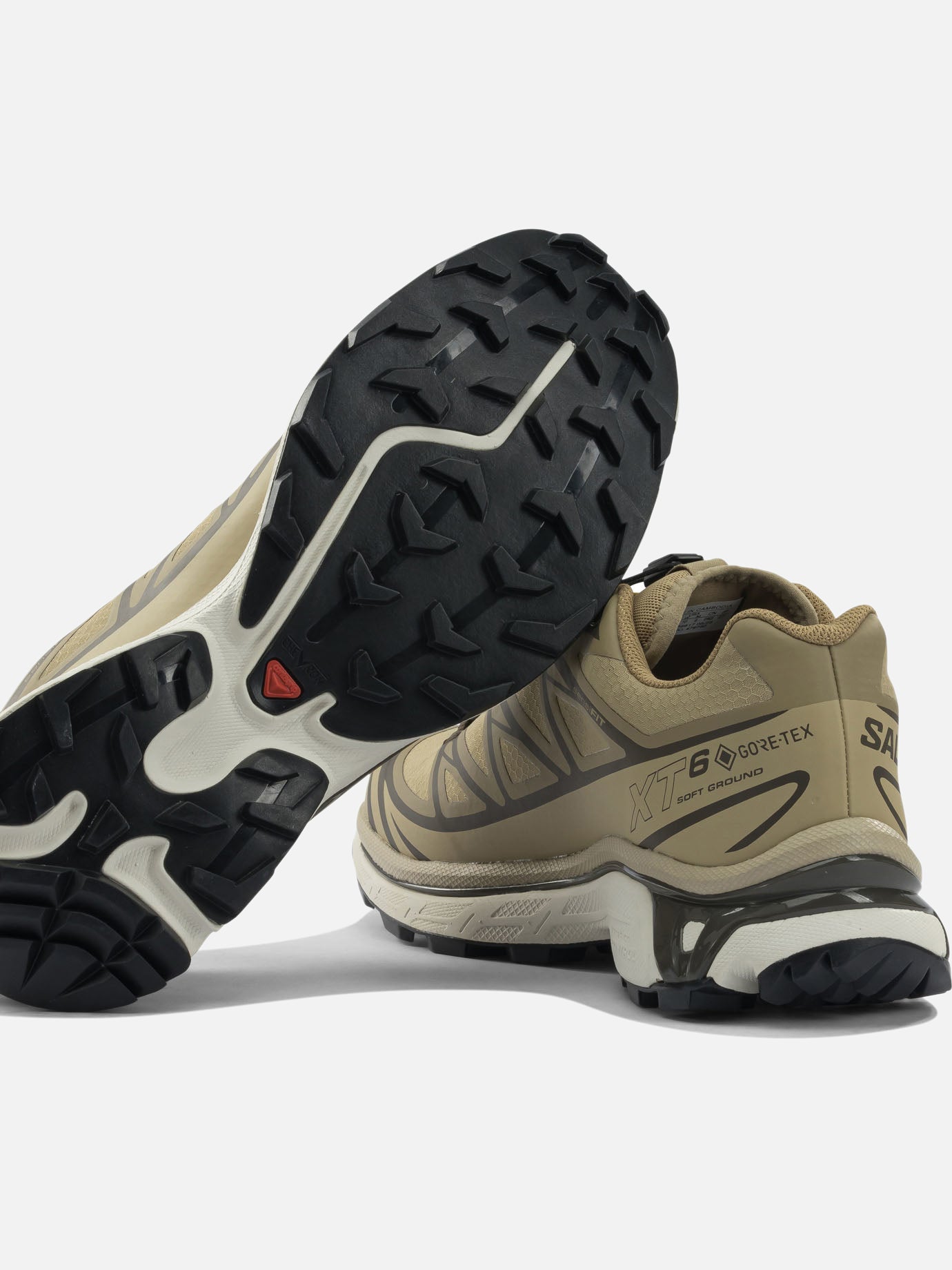 Sneaker alte 50% synthetic leather 50% mesh - 100% rubber  Beige - Salomon Uomo | PDP | VIETTI Online Store | thumbnail_5