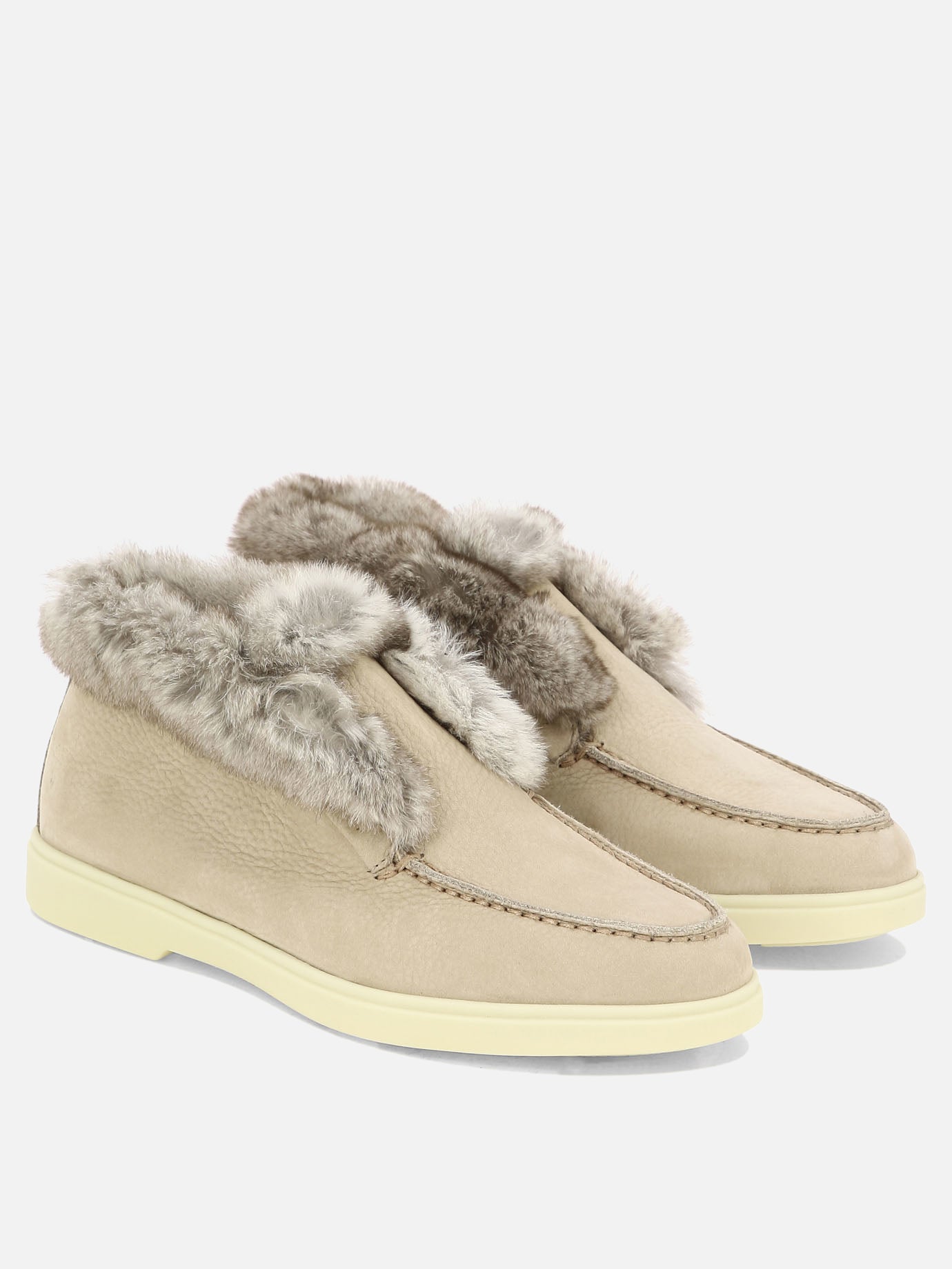 Pull-on boots 100% calf leather - 100% rubber  Pink - Santoni Women | PDP | VIETTI Online Store | Zoom-Modal_2
