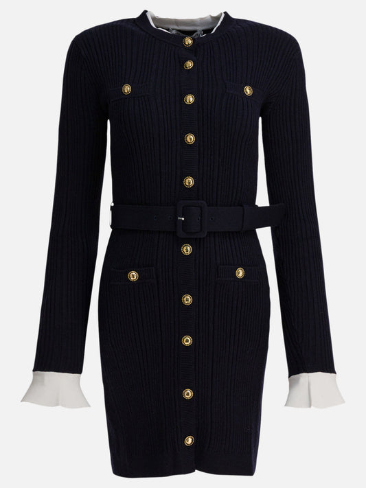 Mini dresses Solid colour  Blue - Self-portrait Women | PLP | VIETTI Online Store 
